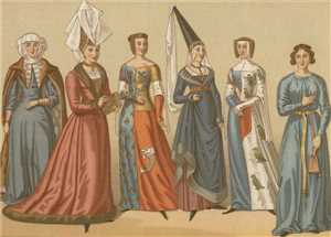 Аристократические мантии в истории Европы 4 Средние века