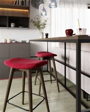 Барные стулья — акцент в интерьере 3 Яркие акценты