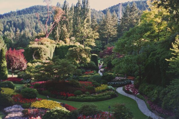 Романтика - сад Бутчарт в Британской Колумбии (Канада)