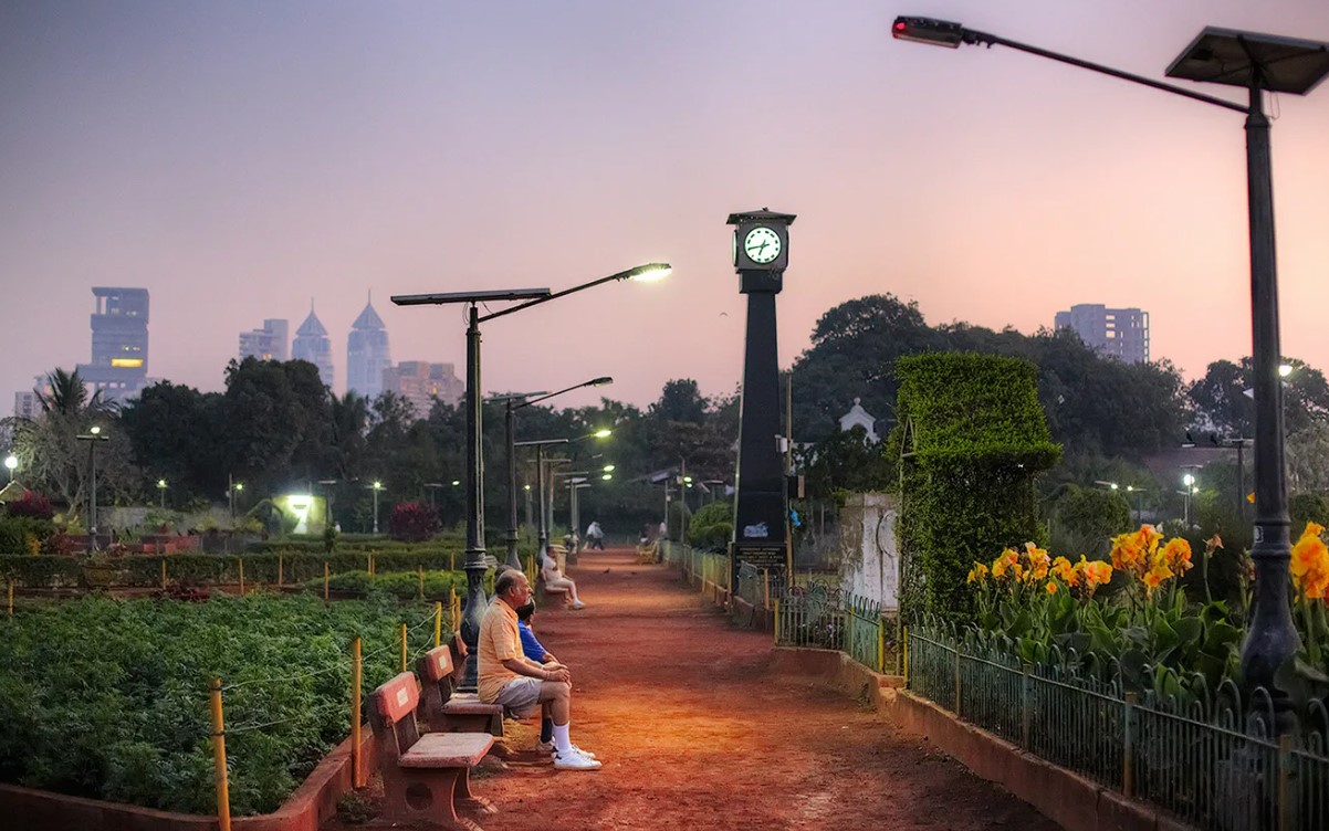 Парк Бомбей Хортикалчер Гарден в Мумбаи (Индия)