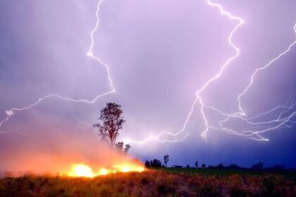 Погода в условиях сухой грозы почему молнии без дождя 5 Погода в условиях сухой грозы почему молнии без дождя