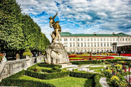 Цветущие террасы сада Мирабель в Зальцбурге (Австрия) 10 Цветущие террасы сада Мирабель в Зальцбурге (Австрия)