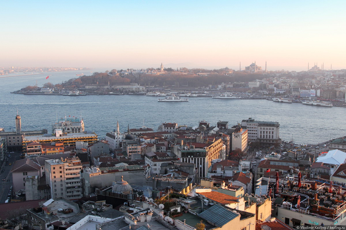 Галатская башня - лучший вид на Босфор 1 Галатская башня - лучший вид на Босфор