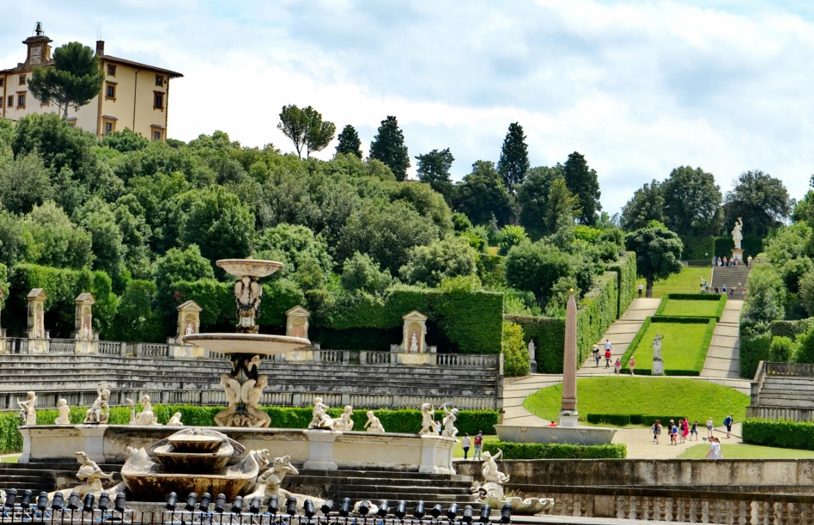 Ностальгия в саду Боболи во Флоренции