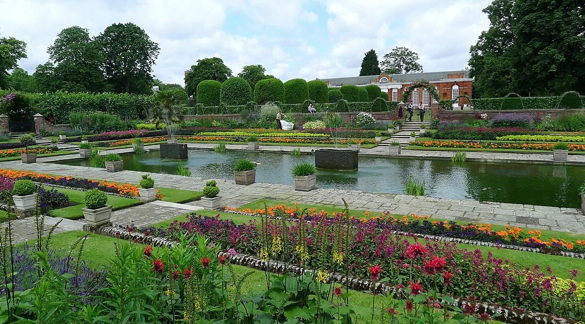 Королевский сад Кенсингтон в Лондоне 1 Королевский сад Кенсингтон в Лондоне