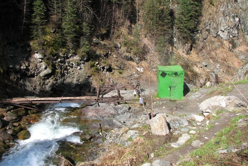 Ущелье Алма-Арасан - отдых и термальные источники Ущелье Алма-Арасан: отдых и термальные источники