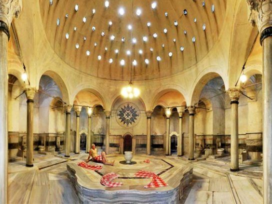 Хамам Чемберлиташ - турецкая баня с историей