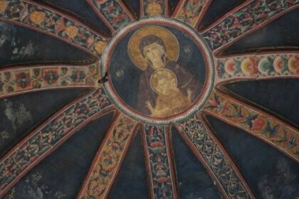 Церковь Хора (Карие) - византийская мозаика и фрески 7 Церковь Хора (Карие) - византийская мозаика и фрески