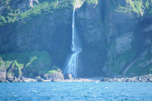 Водопад Илья Муромец &mdash; каскадный водопад на юге острова