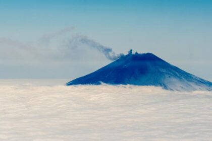 Вулкан Алаид (о. Атласова) — самый северный действующий вулкан РФ 11 Вулкан Алаид (о. Атласова) — самый северный действующий вулкан РФ