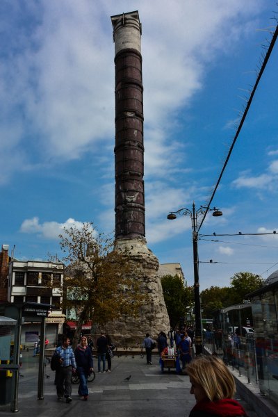 Колонна Константина - римское прошлое Стамбула 4 Рекомендации по фотографированию около Колонны Константина