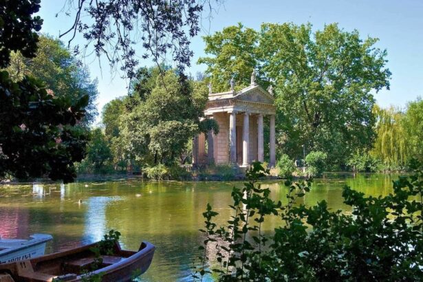 Энергия парка Вилла Боргезе в Риме (Италия)