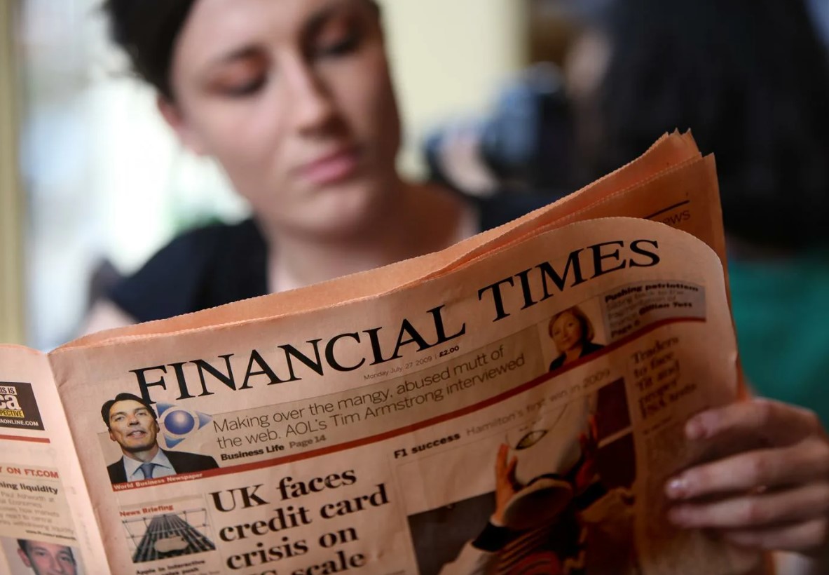 Financial Times — экономика мира из Лондона, Великобритания 1 Financial Times — экономика мира из Лондона, Великобритания