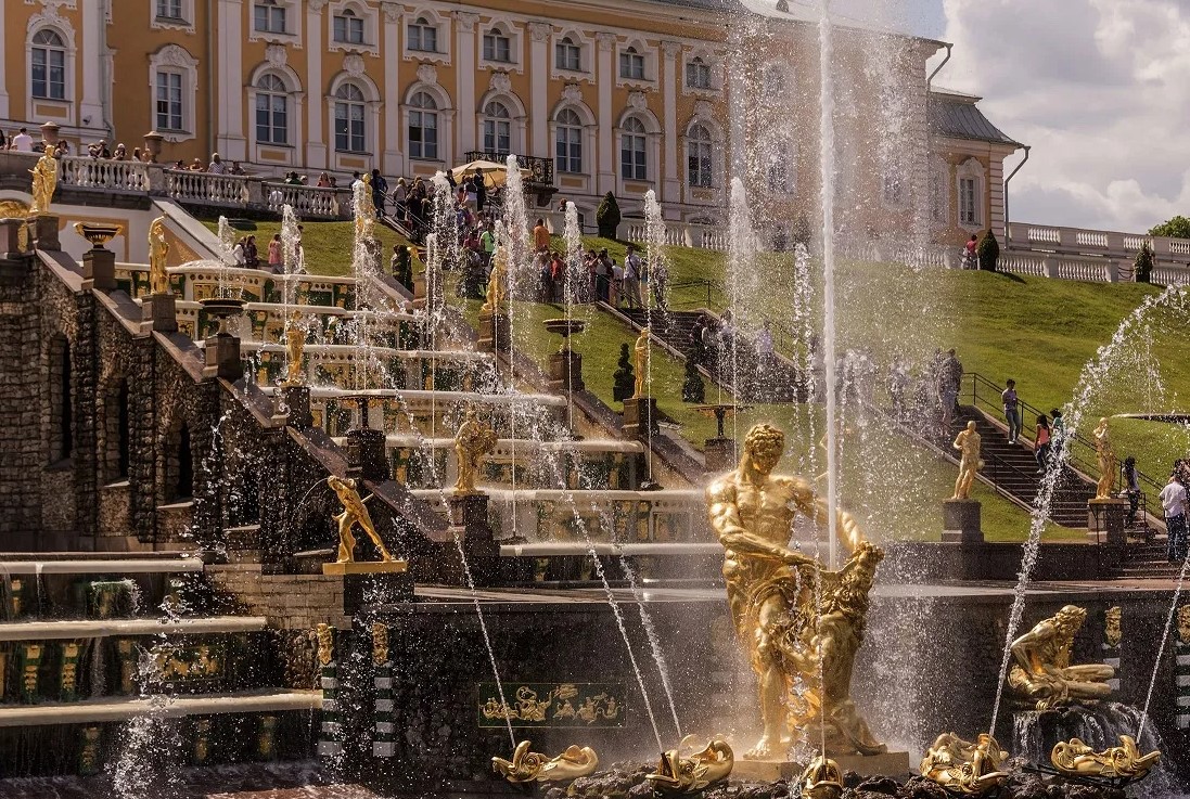 Музыкальные фонтаны в Петергофе — парк в Санкт-Петербурге (Россия) 1 фонтаны в Петергофе