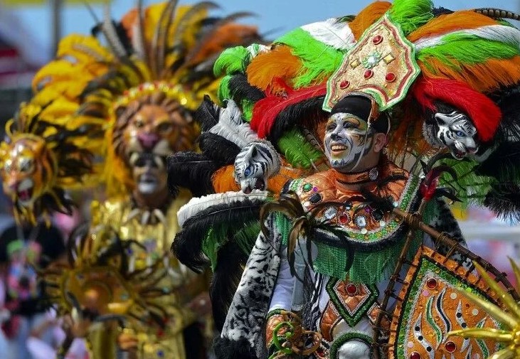 Карнавал в Барранкилье - главное событие Колумбии