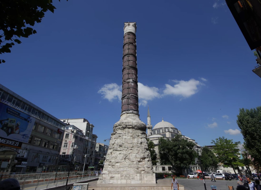 Колонна Константина - римское прошлое Стамбула 1 Колонна Константина - римское прошлое Стамбула