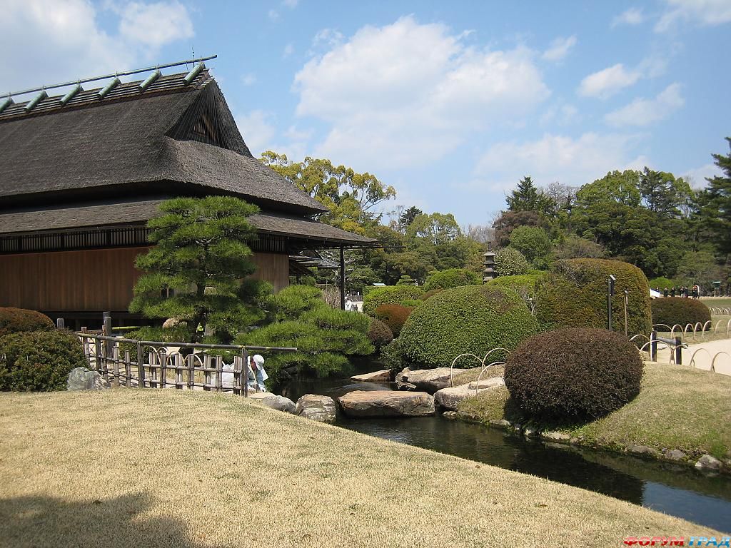 Сад Кёракуэн - жемчужина Окаямы 9 На такси