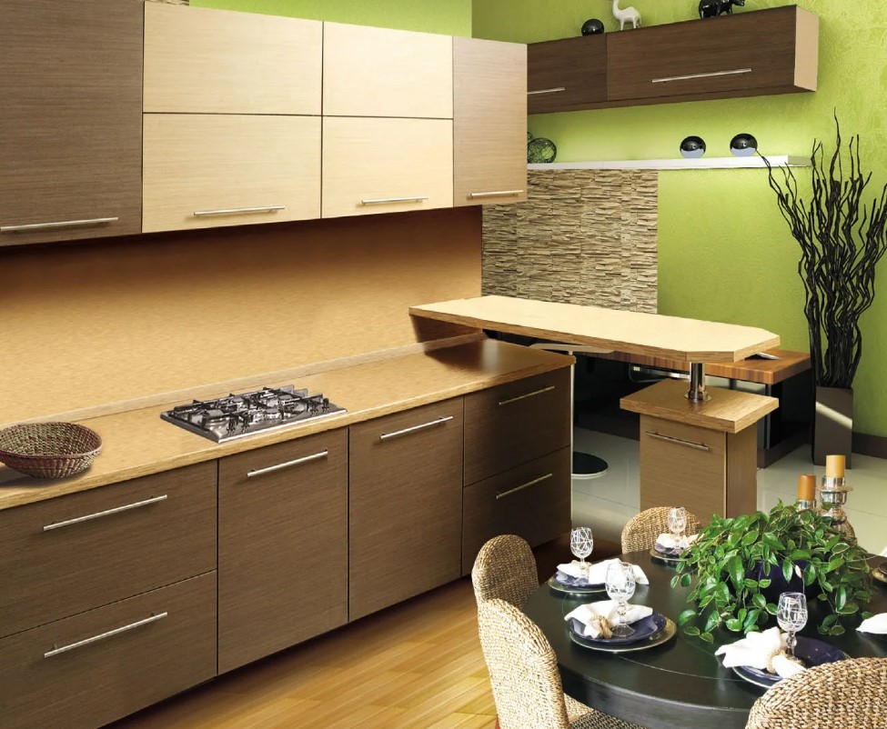 Кухни как гордость мебели для хозяйки