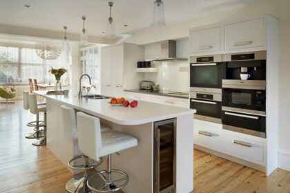 Кухни с островом &mdash; красиво и удобно