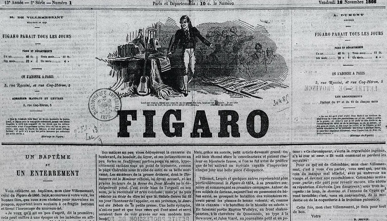 Le Figaro — стиль Парижа, Франция, в каждом выпуске 1 Le Figaro