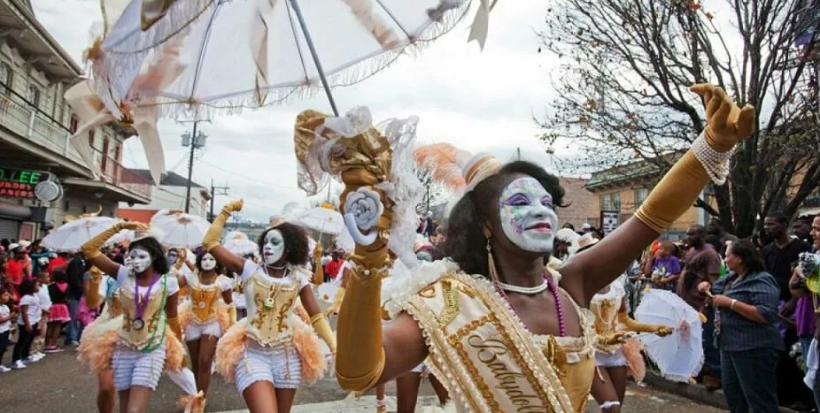 Марди Гра в Новом Орлеане - карнавал в стиле джаз и веселье