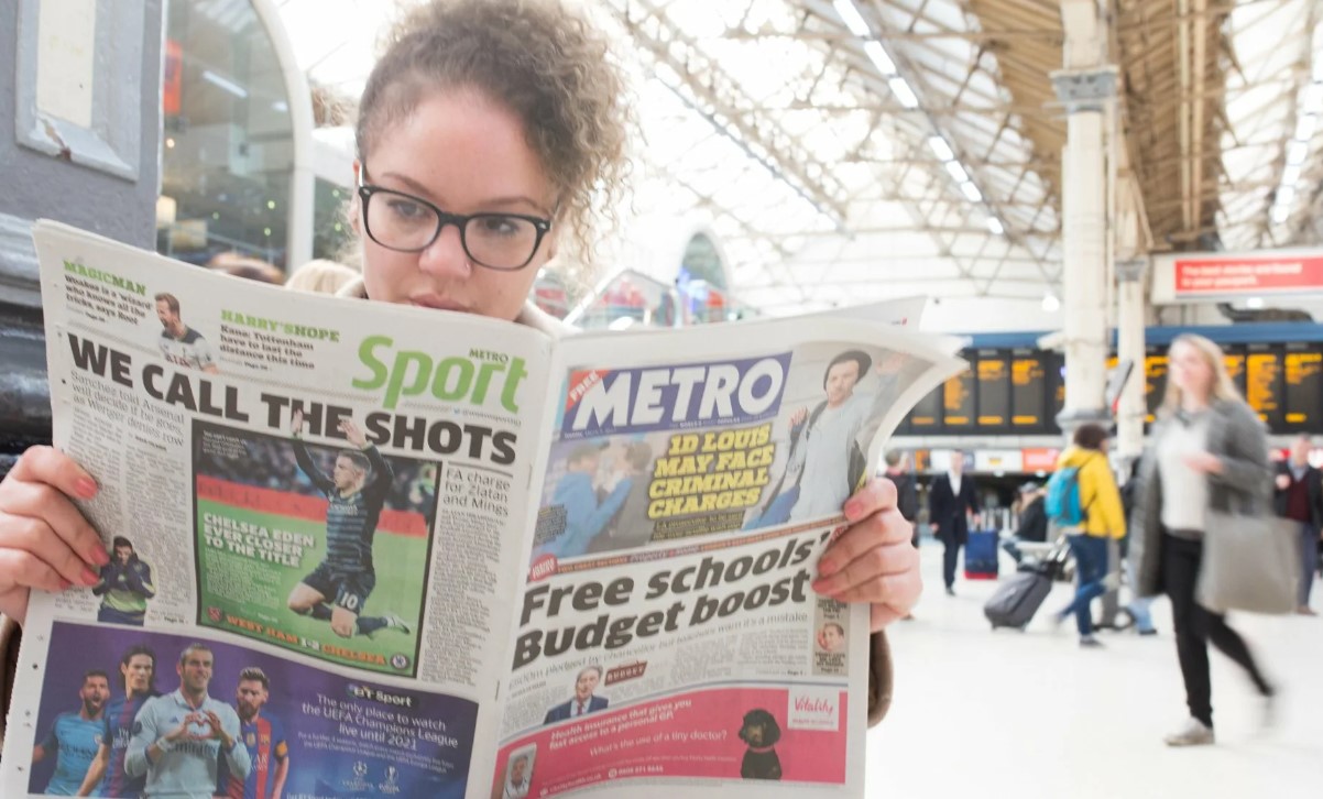 Metro — быстрые новости из Лондона, Великобритания 1 Metro