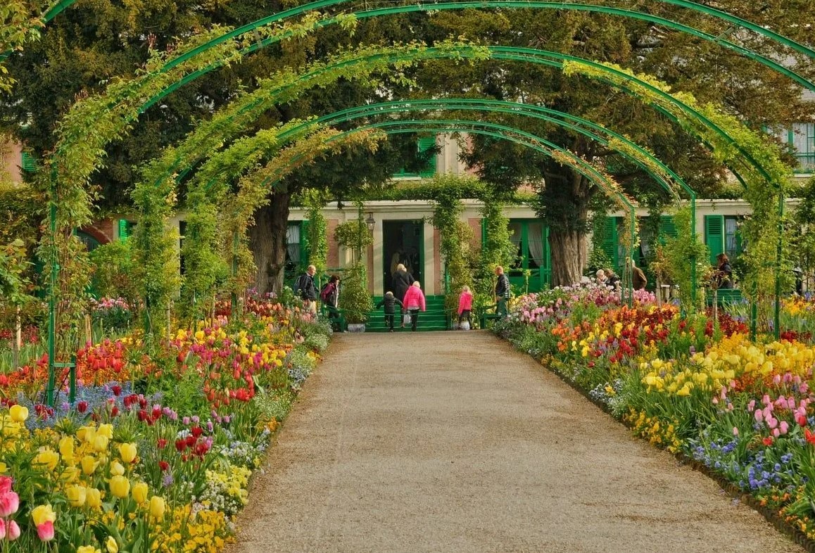 Монетов сад в Живерни — вдохновение для импрессионистов (Франция) 1 Монетов сад в Живерни