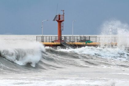 Погода на море штормы волны и безопасность