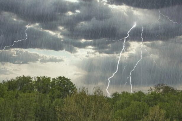 Погода при грозе сколько молний может ударить за минуту