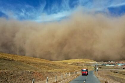 Погода во время песчаной бури как защитить дыхание и технику