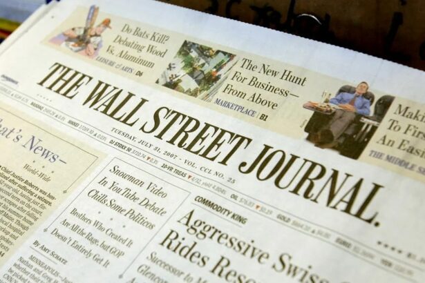 The Wall Street Journal &mdash; экономический фокус Нью-Йорка, США