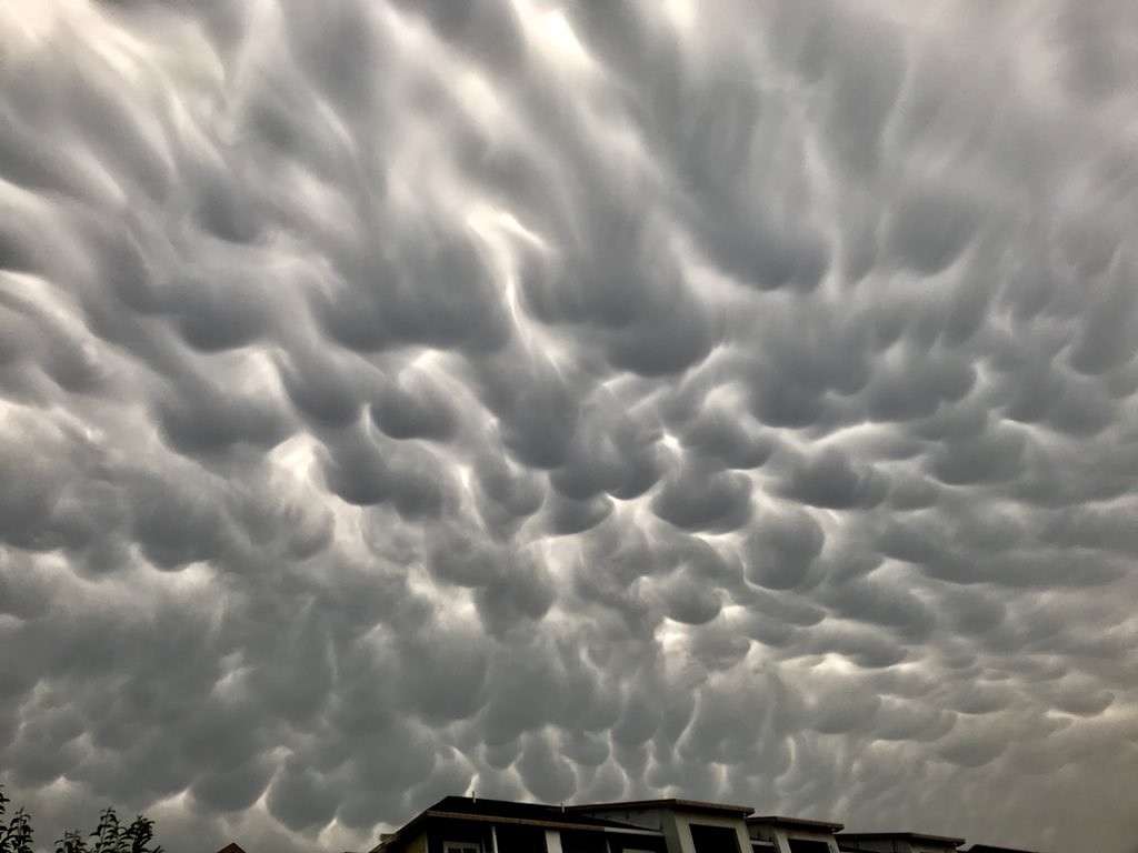 Погода с облаками мамматус как предвестники бури 4 Факторы формирования облаков мамматус