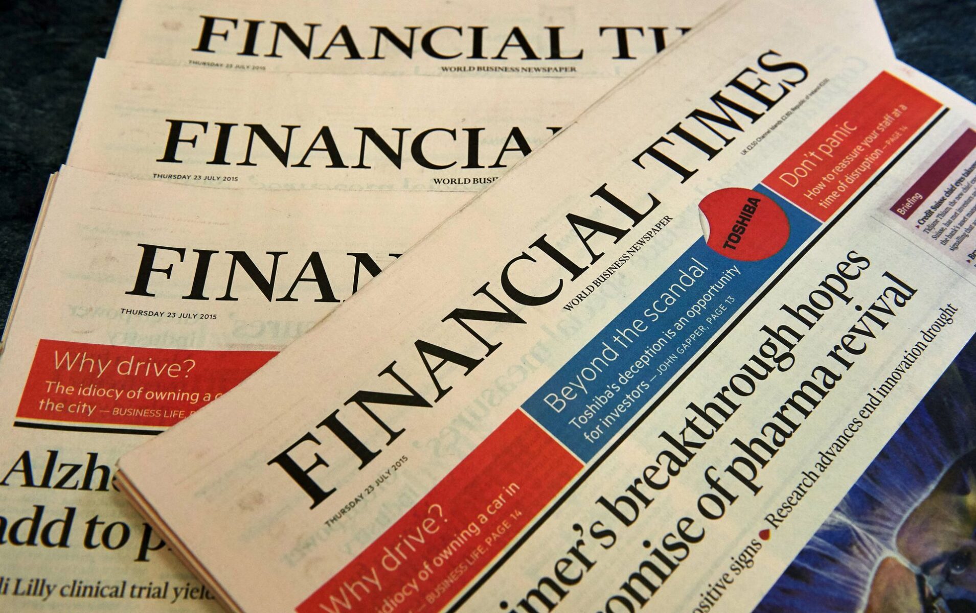 Financial Times — экономика мира из Лондона, Великобритания 5 Подписка и доступ к контенту Financial Times