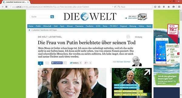 Особенности работы журналистов Die Welt в условиях кризиса