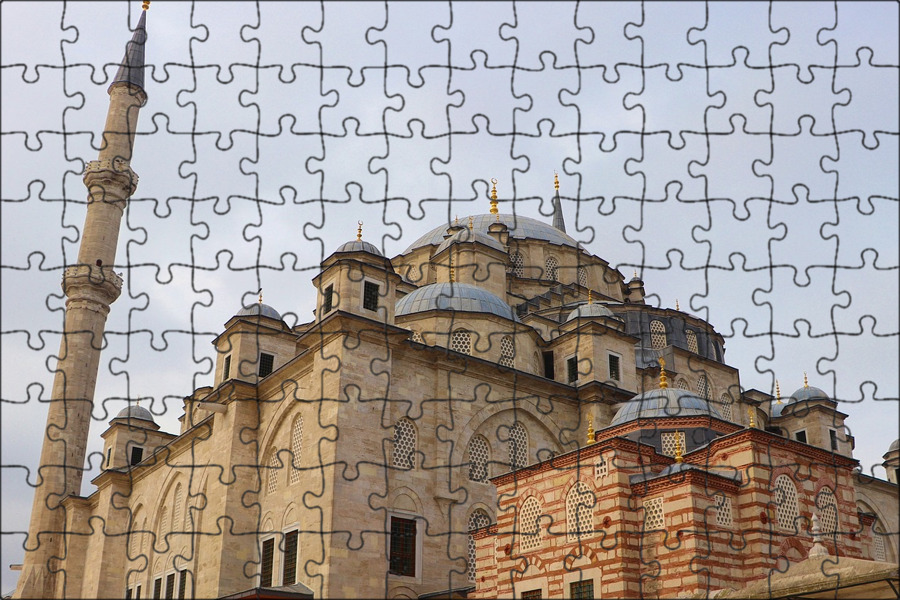 Намазы в мечети Фатих