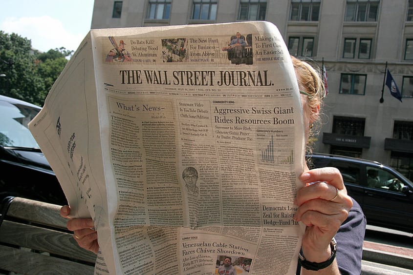 The Wall Street Journal — экономический фокус Нью-Йорка, США 2 История создания The Wall Street Journal
