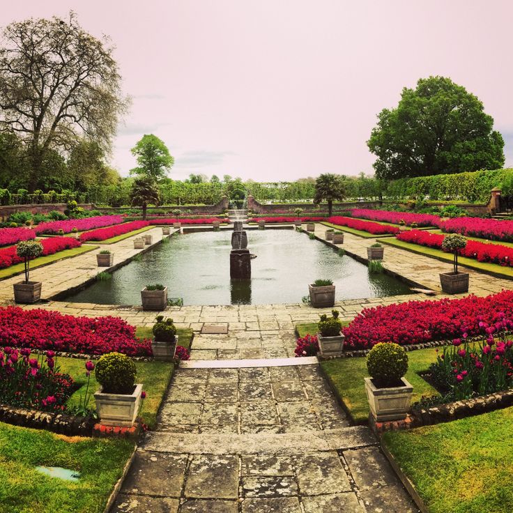 Королевский сад Кенсингтон в Лондоне 3 Архитектурные особенности садов