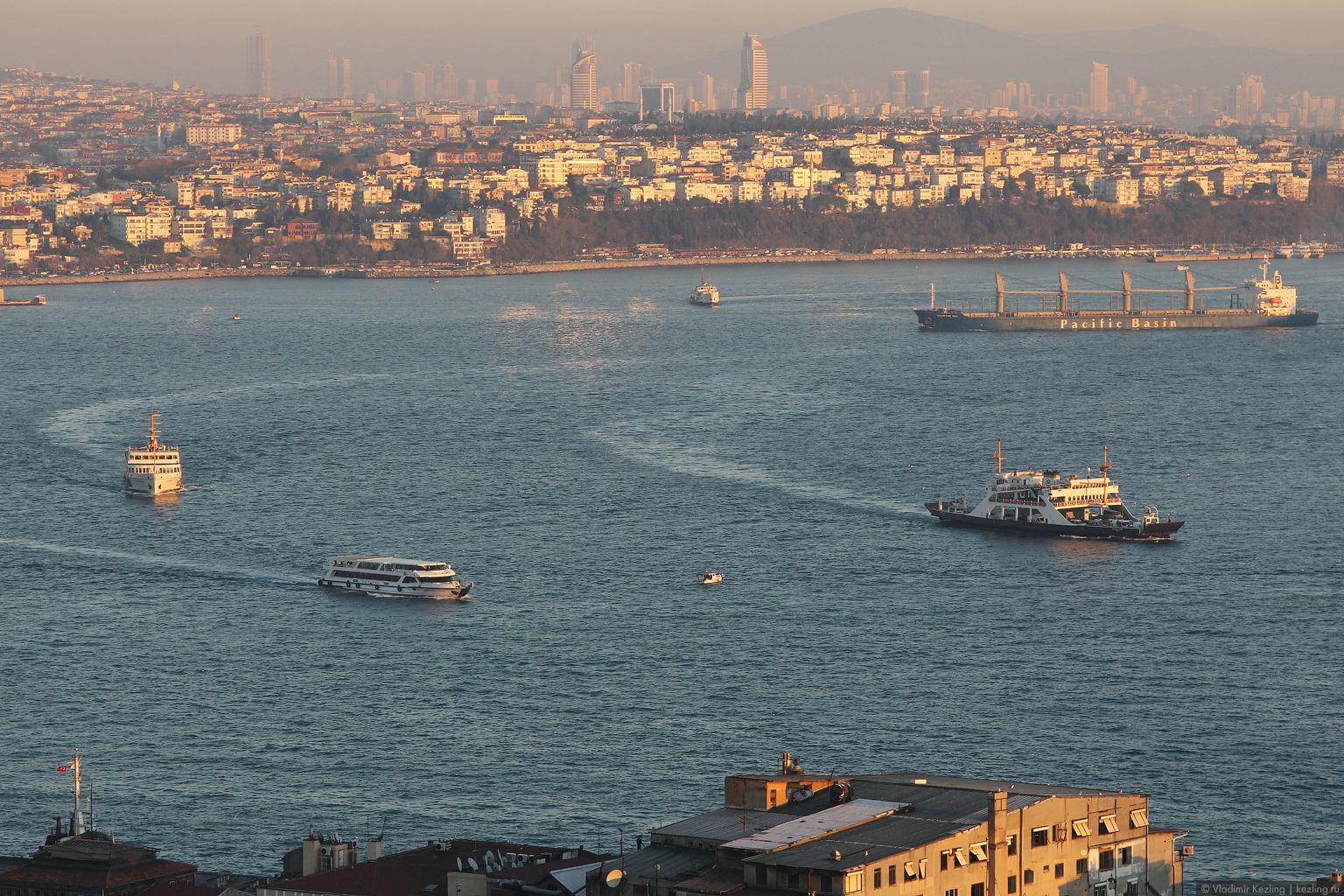 Галатская башня - лучший вид на Босфор 3 Что увидеть с площадки наблюдения на Галатской башне