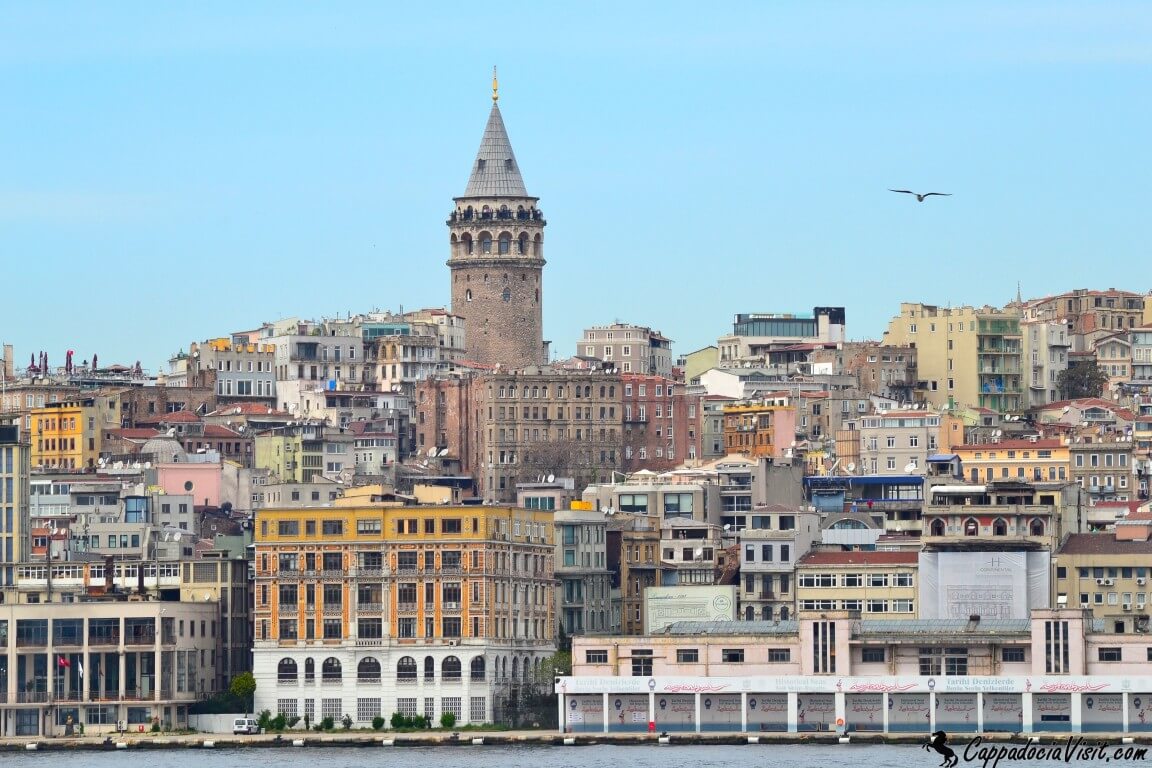 Галатская башня - лучший вид на Босфор 5 Выбор ракурса