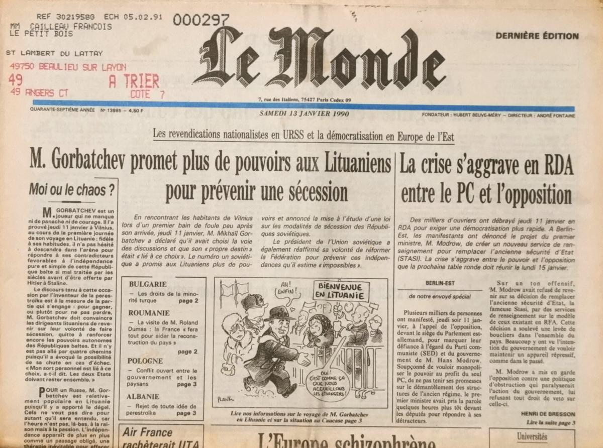 Le Monde — голос Парижа, Франция, на страницах ежедневника 5 Социальные аспекты