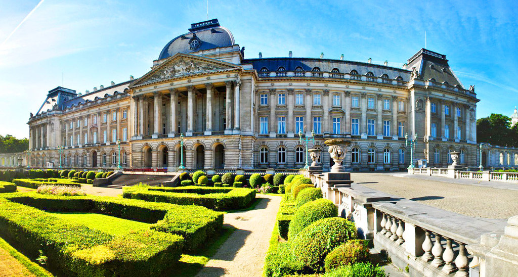 Пышность Королевского сада в Брюсселе