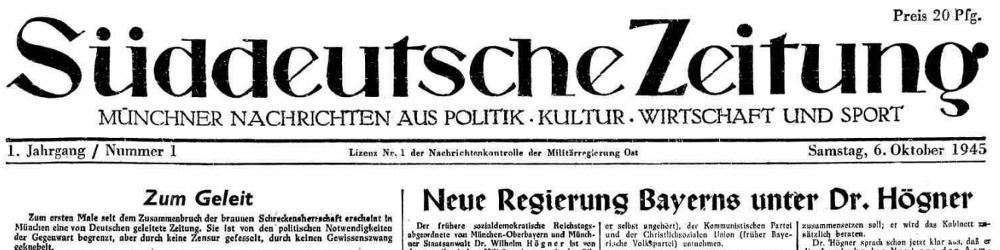 Süddeutsche Zeitung — немецкая глубина из Мюнхена 4 Особенности журналистских стандартов