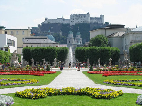 Цветущие террасы сада Мирабель в Зальцбурге (Австрия) 7 Рекомендации для туристов: что взять с собой