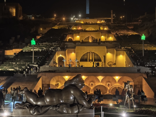 20 достопримечательностей в центре Еревана на карте