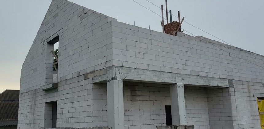 Строительство дома из газобетона своими руками